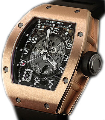 RM010 Pink Gold Richard Mille Mens collectoin RM 001-050