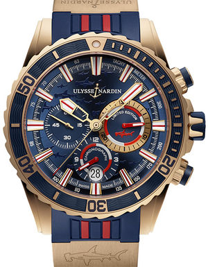 1502-151LE-3/93-HAMMER Ulysse Nardin Diver Chronograph