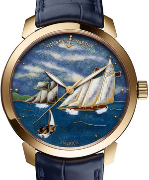 8152-111-2/AMERICA Ulysse Nardin Classico Enamel