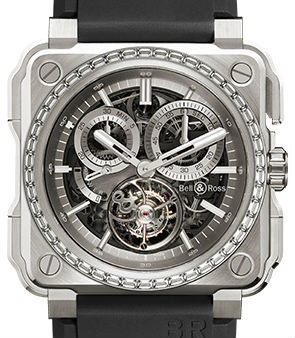 BR-X1 Chronograph Tourbillon Titanium diamonds Bell & Ross BR-X1