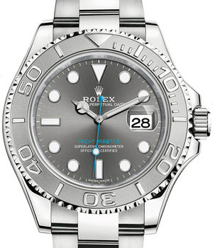 116622 Dark rhodium Rolex Yacht-Master