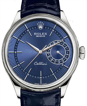 50519 blue dial Rolex Cellini