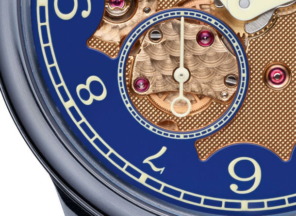 Chronometre Bleu Byblos FPJourne Classique