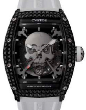 GT Black Steel Titanium Components Black Diamond Cvstos Jetliner II Skull Invaders