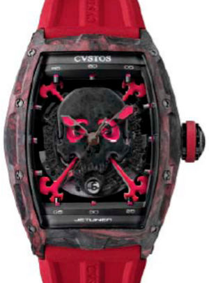 Inkvaders Black Carbon Honolulu Red Cvstos Jetliner II Skull Invaders