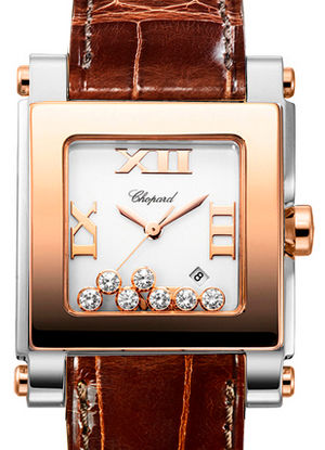 278497-9001 Chopard Happy Sport Square