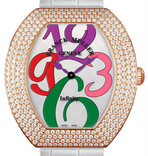 3540 QZ A COL DRM D4 white Franck Muller Infinity