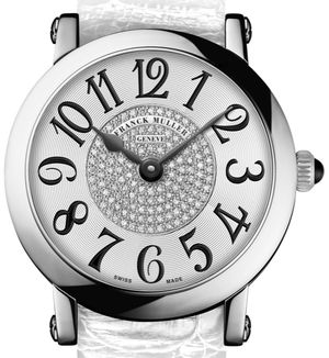 8038 QZ CD 1P white Franck Muller Round collection
