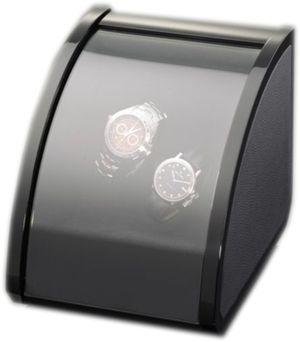 black high gloss/leather TIME MOVER та Сейфи Elma