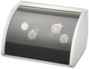 white high gloss/leather TIME MOVER та Сейфи Elma