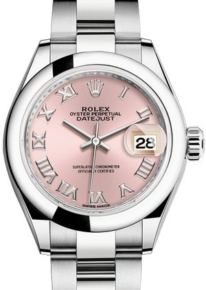 279160 Pink Rolex Lady-Datejust 28