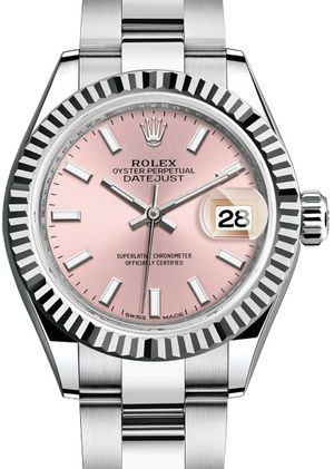 279174 Pink Rolex Lady-Datejust 28