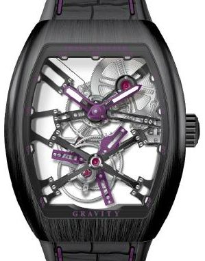 V 45 T GRAVITY CS SQT TTNRBR.VL Franck Muller Vanguard Gravity