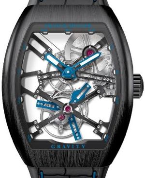 V 45 T GRAVITY CS SQT TTNRBR.BL Franck Muller Vanguard Gravity