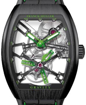 V 45 T GRAVITY CS SQT TTNRBR.VE Franck Muller Vanguard Gravity