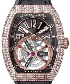 V 45 T GRAVITY CS D NBR CD 5N.NR Franck Muller Vanguard Gravity