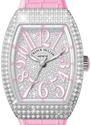 V 35 SC AT FO D CD AC.RS DIAM.BLC RS Franck Muller Vanguard Lady Automatic