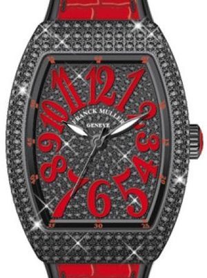 V 35 SC AT FO D CD ACNR.RG DIAM.NR.BLC RG Franck Muller Vanguard Lady Automatic