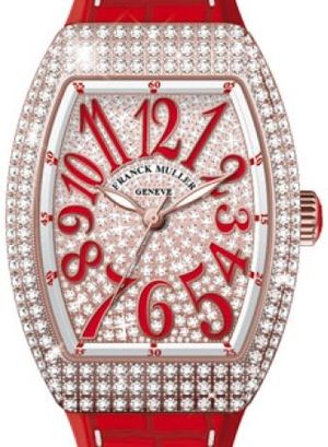 V 35 SC AT FO D CD 5N.RG DIAM.BLC RG Franck Muller Vanguard Lady Automatic