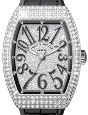 V 35 SC AT FO D CD OG.NR DIAM.NR AC Franck Muller Vanguard Lady Automatic