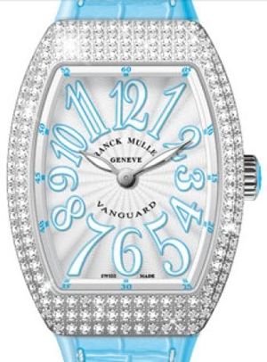 V 35 QZ D AC.BL BLC.BLC BL Franck Muller Vanguard Lady Quartz