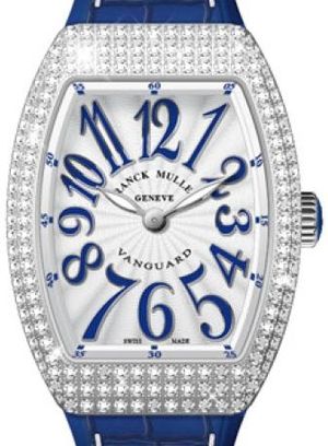 V 35 QZ D AC.BU BLC.BLC BU Franck Muller Vanguard Lady Quartz
