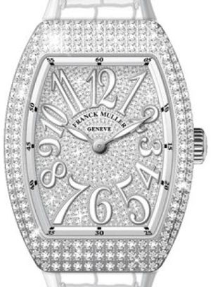 V 35 QZ D CD AC.BC DIAM.BLC AC Franck Muller Vanguard Lady Quartz