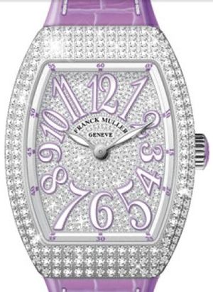 V 35 QZ D CD AC.VL DIAM.BLC VL Franck Muller Vanguard Lady Quartz
