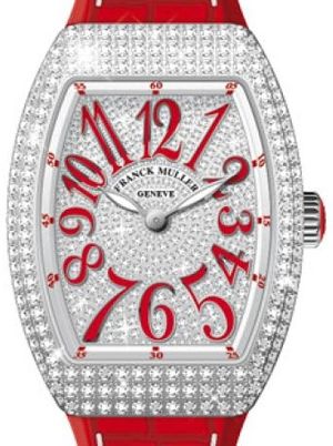 V 35 QZ D CD AC.RG DIAM.BLC RG Franck Muller Vanguard Lady Quartz