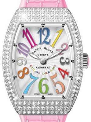 V 35 QZ COL DRM D AC.RS BLC.COL DRM AC Franck Muller Vanguard Lady Quartz