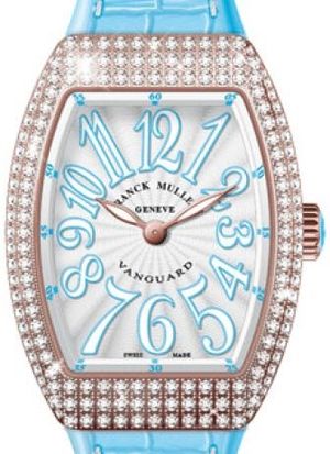 V 35 QZ D 5N.BL BLC.BLC BL Franck Muller Vanguard Lady Quartz