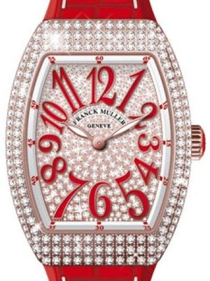 V 35 QZ D CD 5N.RG DIAM.BLC RG Franck Muller Vanguard Lady Quartz