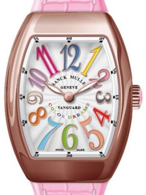 V 35 QZ COL DRM 5N.RS BLC.COL DRM 5N Franck Muller Vanguard Lady Quartz