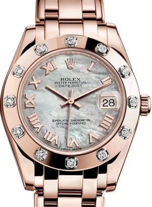 81315 White mother-of-pearl Rolex Pearlmaster