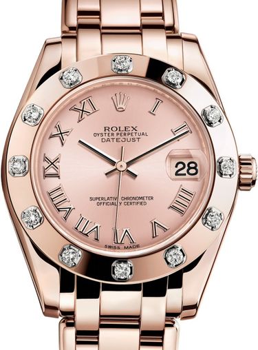 81315 Pink Rolex Pearlmaster