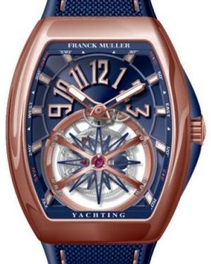 V 45 T GRAVITY CS YACHTING 5N.BL BL.BL 5N Franck Muller Vanguard Yachting