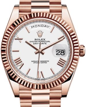 228235 White Rolex Day-Date 40
