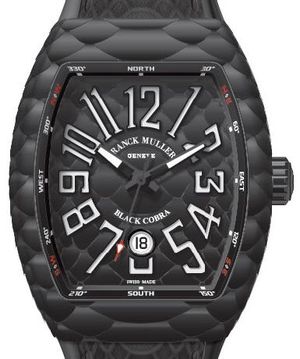 V 45 SC DT BLACK COBRA ACNRBR.NR COBRA NR.BLC NR Franck Muller Vanguard Cobra