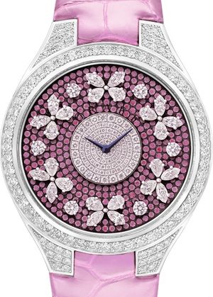 Disco Butterfly Diamond on Pink Sapphire GRAFF Butterfly