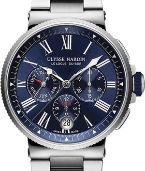 1533-150-7M/43 Ulysse Nardin Marine Chronograph