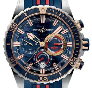 1505-151LE-3/93-HAMMER/BQ Ulysse Nardin Diver Chronograph