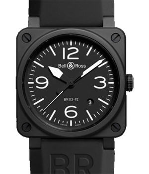 BR 03-92 Ceramic Black Matte Bell & Ross BR-03
