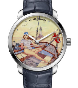 3203-136LE-2/MANARA.02 Ulysse Nardin Classico Enamel