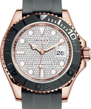 116655 Diamond-paved Rolex Yacht-Master