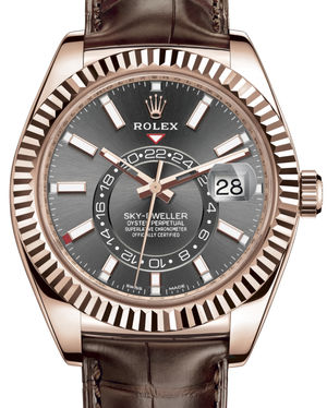 326135 Dark rhodium Rolex Sky-Dweller