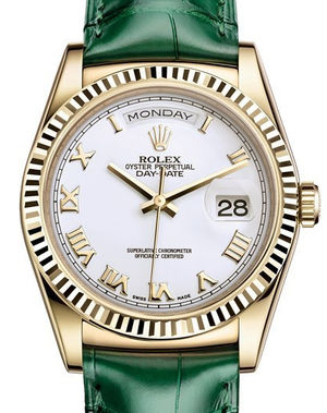 118138 White Roman Rolex Day-Date 36