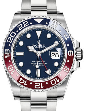 126719BLRO Blue Rolex GMT-Master II