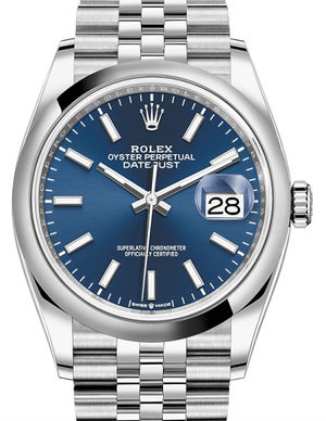 126200 Blue Rolex Datejust 36