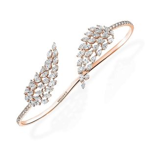 6386 pink gold Messika Angel