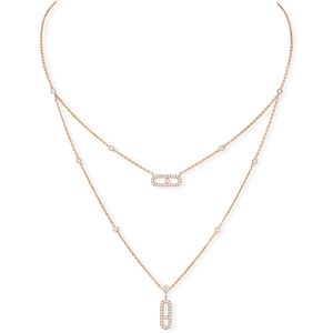7174 pink gold Messika Move Classic